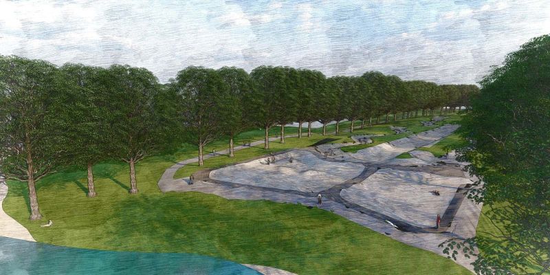 Renovatie oudste skatepark van Europa met de snakerun