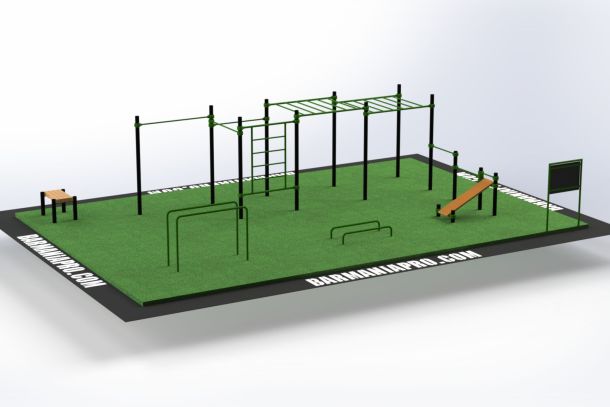 Ontwerp Calisthenicspark