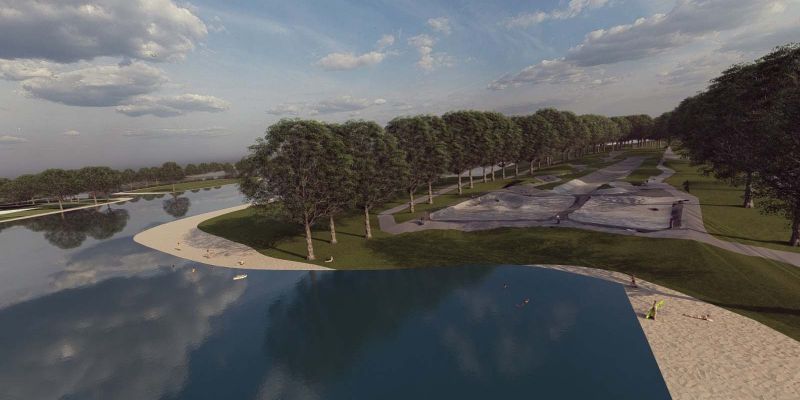 Renovatie oudste skatepark van Europa met de snakerun