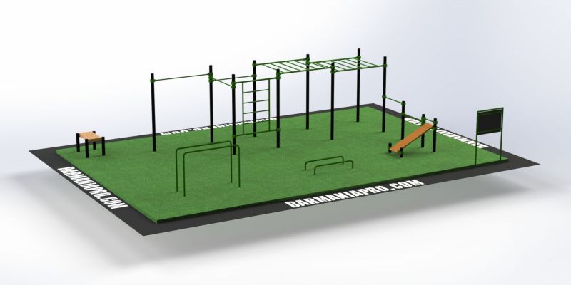 Nieuwbouw Calisthenics park