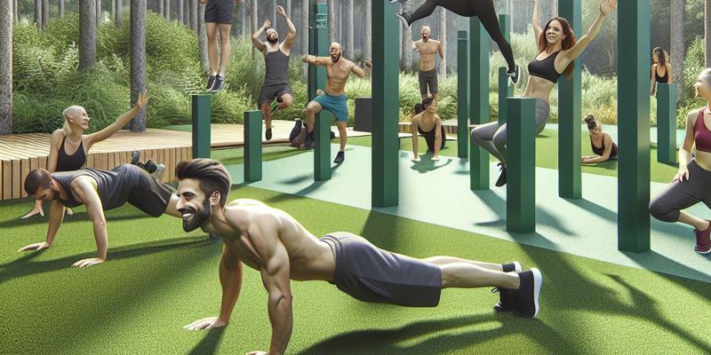Nieuwbouw Calisthenics park