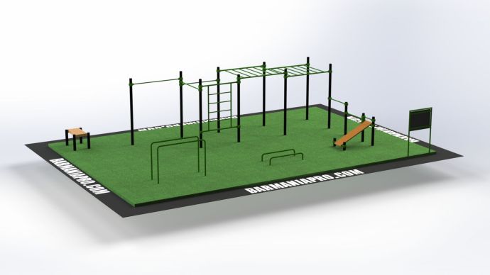 Ontwerp Calisthenicspark